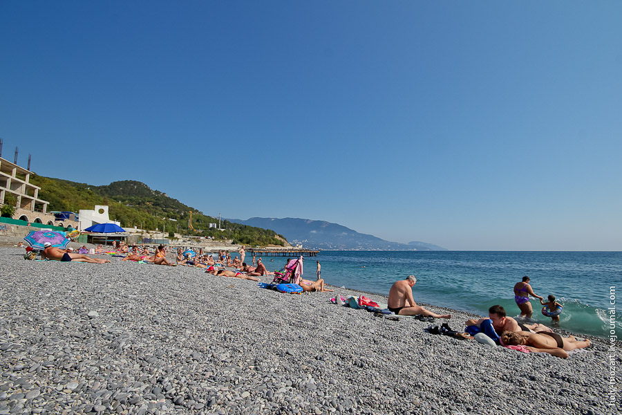 На территории Гаспры будут открыты пять бесплатных пляжей На территории Гаспры будут открыты пять бесплатных пляжей