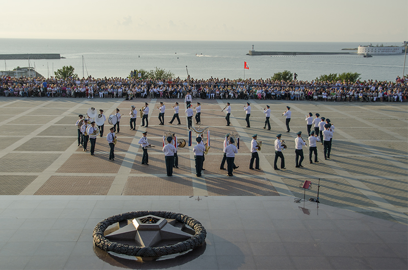 В Севастополе завершился фестиваль военных оркестров «Война и мир»