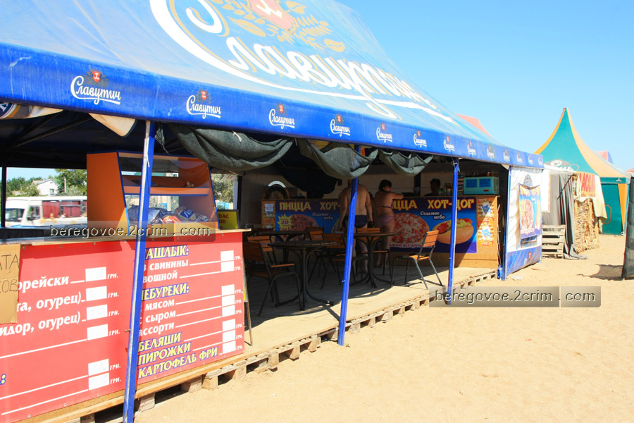 На пляжах Берегового выявили 30 незаконных кафе