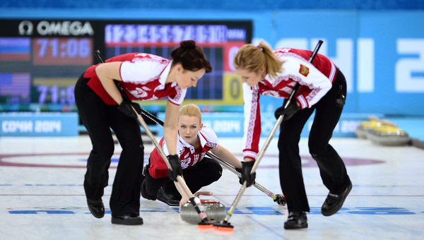 В Крыму проходят тренировочные сборы российской команды по керлингу В Крыму проходят тренировочные сборы российской команды по керлингу