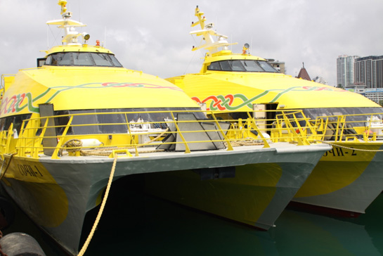 Катамараны «Сочи 1» и «Сочи 2» задействуют для перевозки пассажиров через Керченский пролив