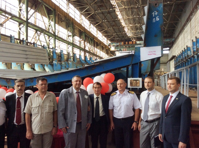 На заводе «Залив» в Керчи началось строительство двух теплоходов На заводе «Залив» в Керчи началось строительство двух теплоходов