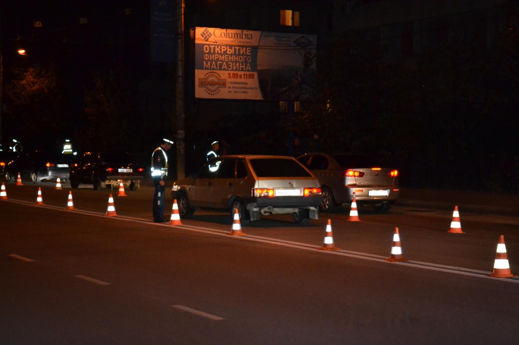 За два дня в Крыму поймали 17 пьяных водителей 