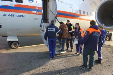 Спецборт МЧС России доставит ребенка на лечение в Москву