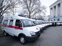 Крымские медики получили новые автомобили скорой помощи 