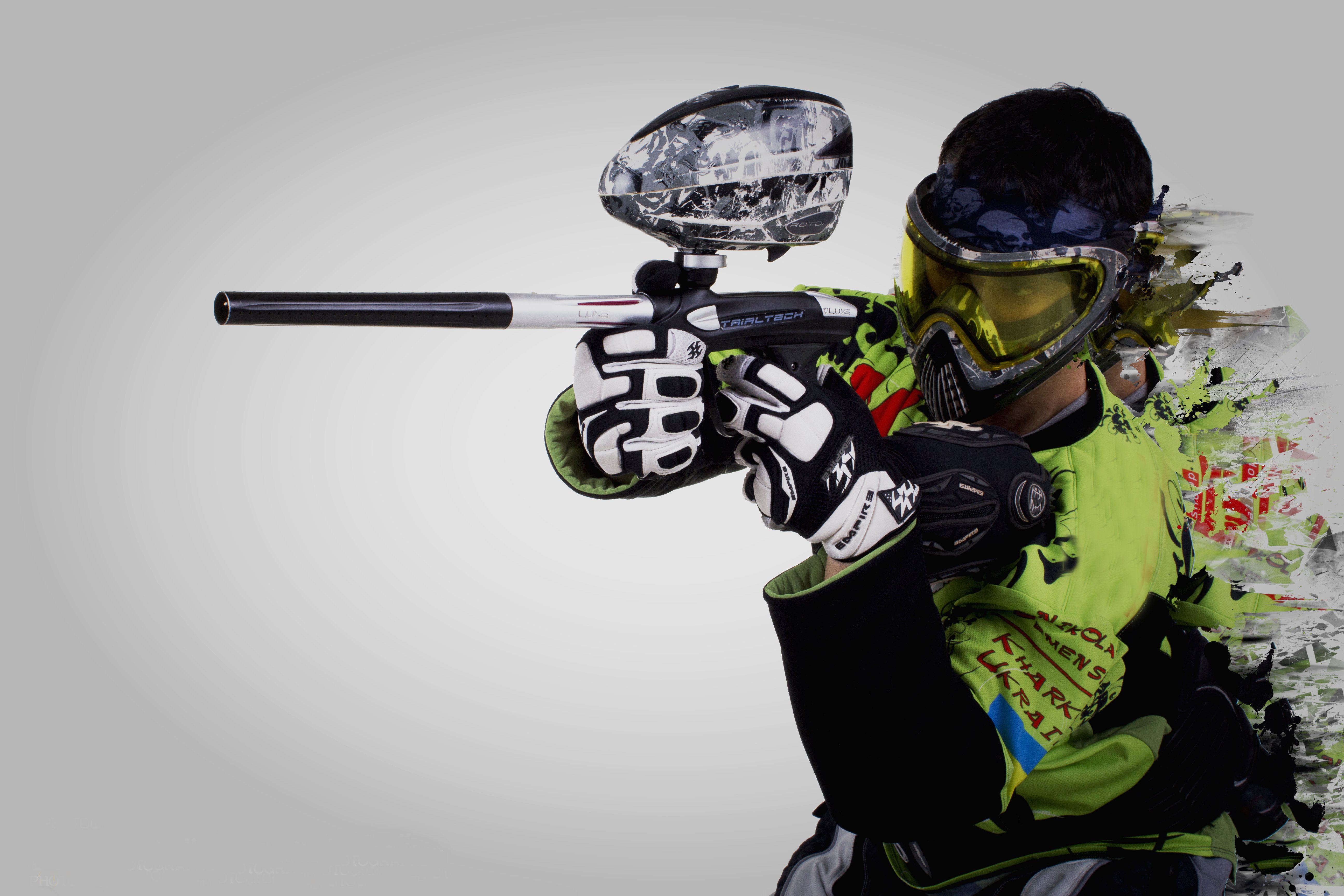 Пейнтбол: кратко - о ярком