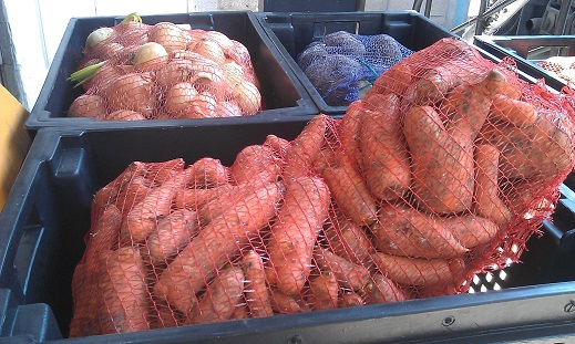 Грузопоток овощей из Украины в Крым увеличился вдвое Грузопоток овощей из Украины в Крым увеличился вдвое