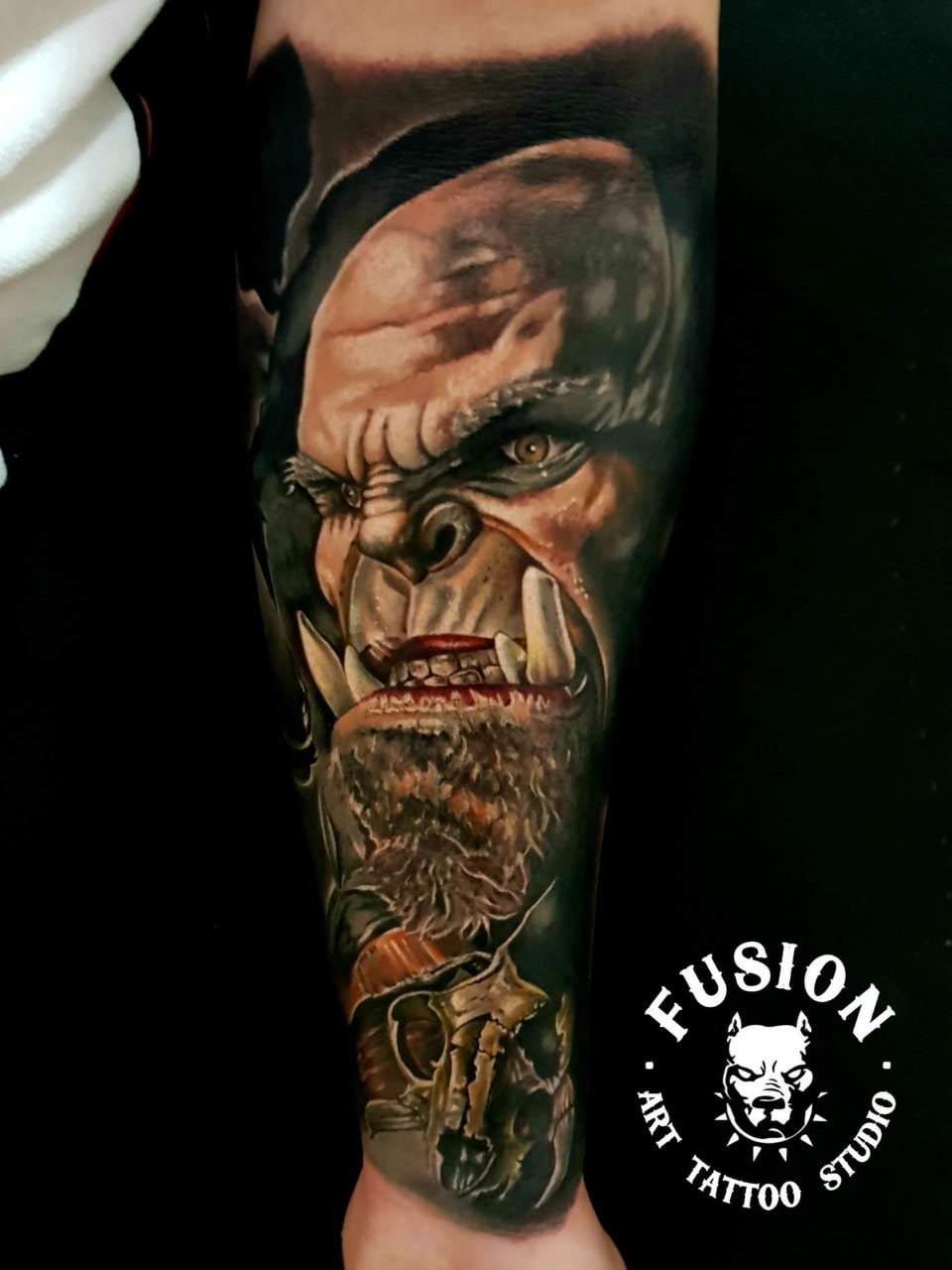 Стильные и качественные тату от студии в Киеве "Fusion"