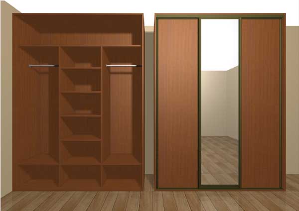 Собираем шкаф купе сами