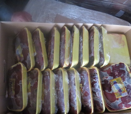 Из Украины в Крым пытались завезти крупную партию небезопасных куриных субпродуктов Из Украины в Крым пытались завезти крупную партию небезопасных куриных субпродуктов