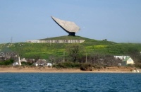 В поселке Советский установлена мемориальная доска в память об участнике Керченско-Эльтигенского десанта