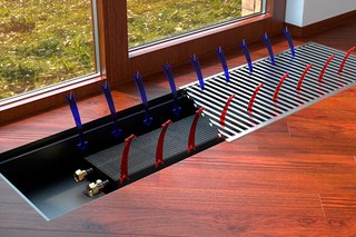 Напольные конвекторы. Принцип действия и виды