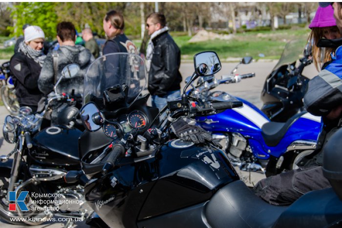 В Севастополе состоялся мотопробег «Осторожно, мотоциклист!»