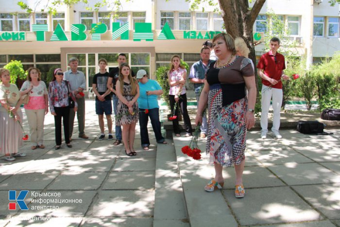 В Симферополе почтили память журналистов-фронтовиков