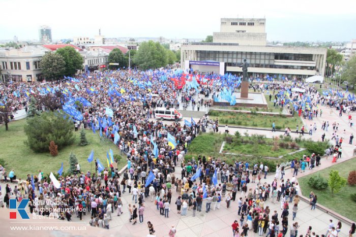В Крыму антифашистский митинг собрал 22 тысячи человек
