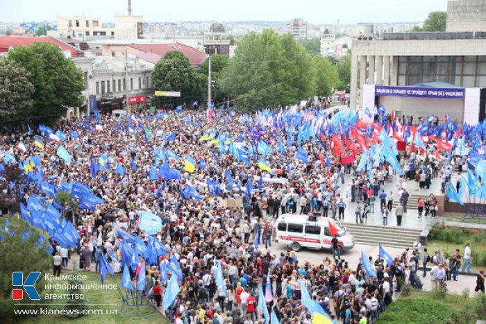 В Крыму антифашистский митинг собрал 22 тысячи человек