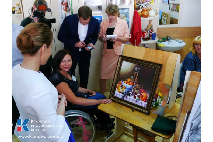 Министр соцполитики Украины посетила Евпаторию