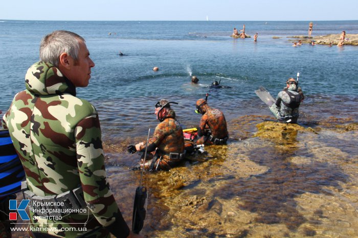 В Черноморском районе прошли соревнования подводных охотников