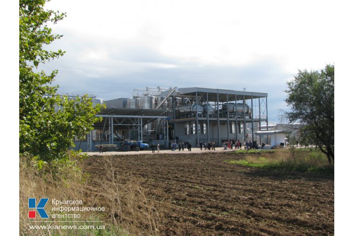 В Крыму открыли пусковой комплекс нового винзавода