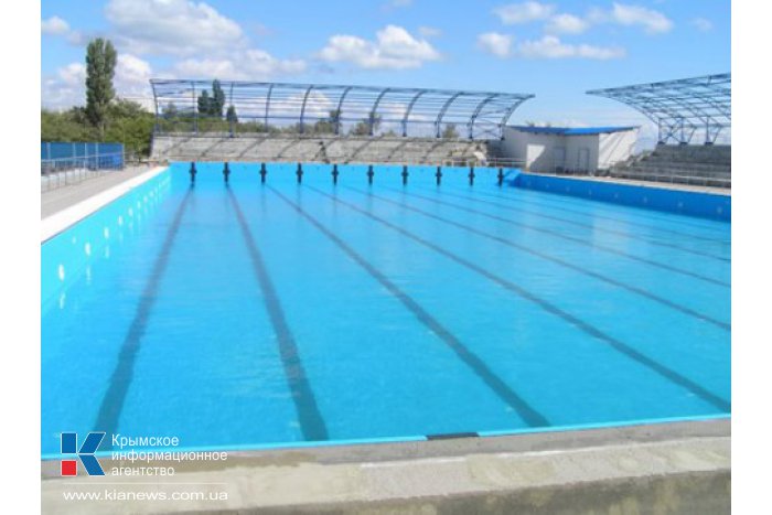 В Евпатории завершается строительство бассейна для параолимпийцев