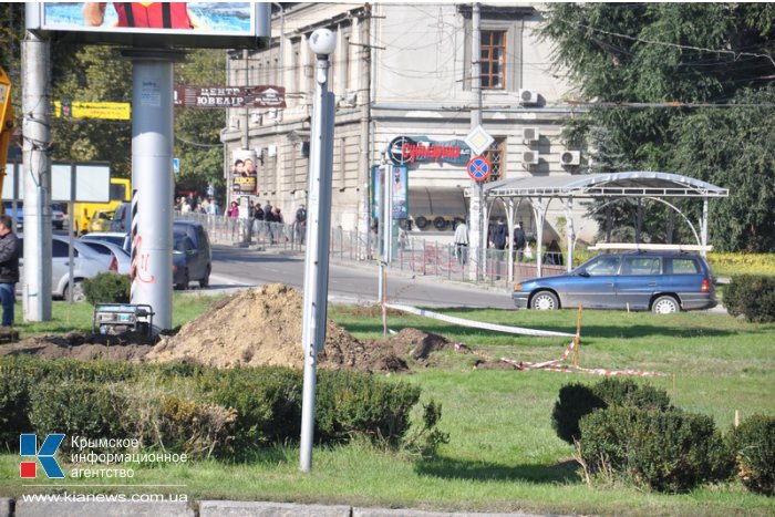 В центре Симферополя на площади установят мультимедийные экраны