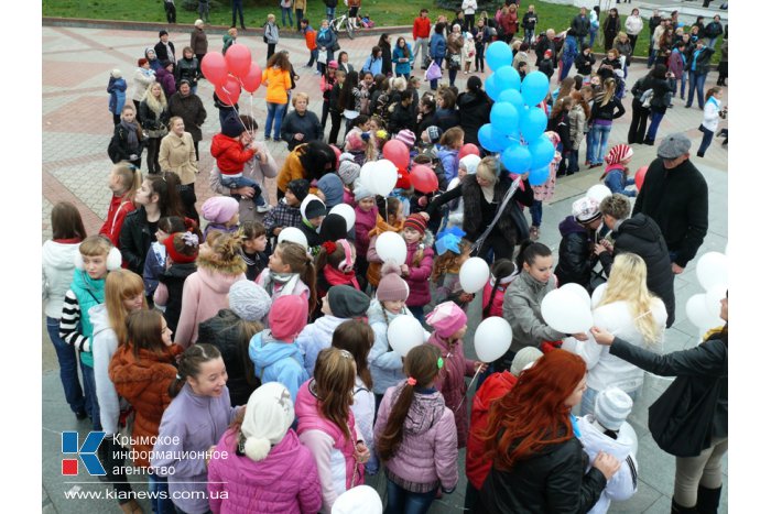 В Симферополе прошел тысячный танцевальный флешмоб