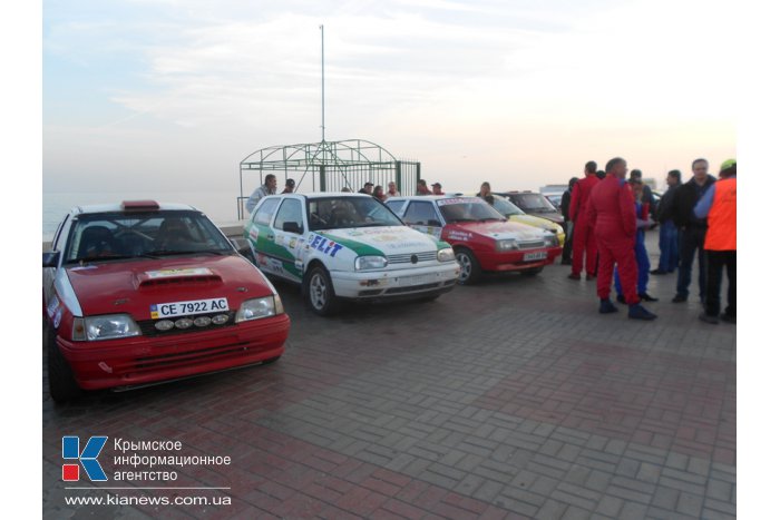 В Алуште провели соревнования по ралли