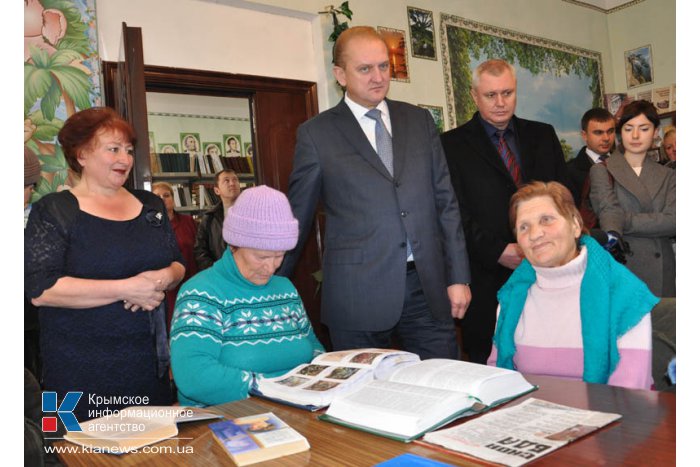 Первый вице-премьер посетил с рабочим визитом Белогорский район