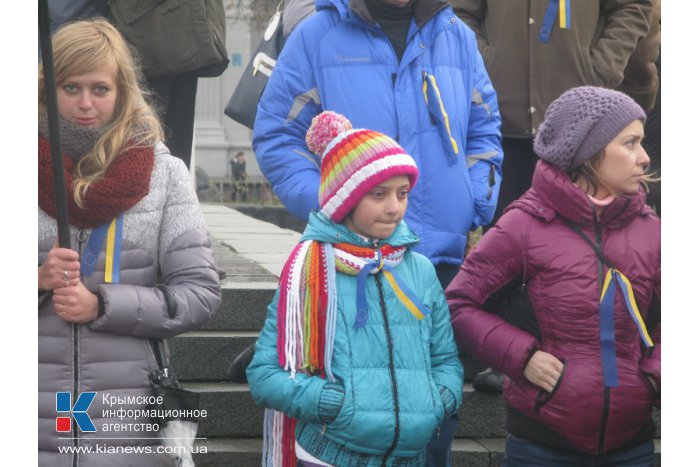 Митинг за  евроинтеграцию в Симферополе не нашел поддержки