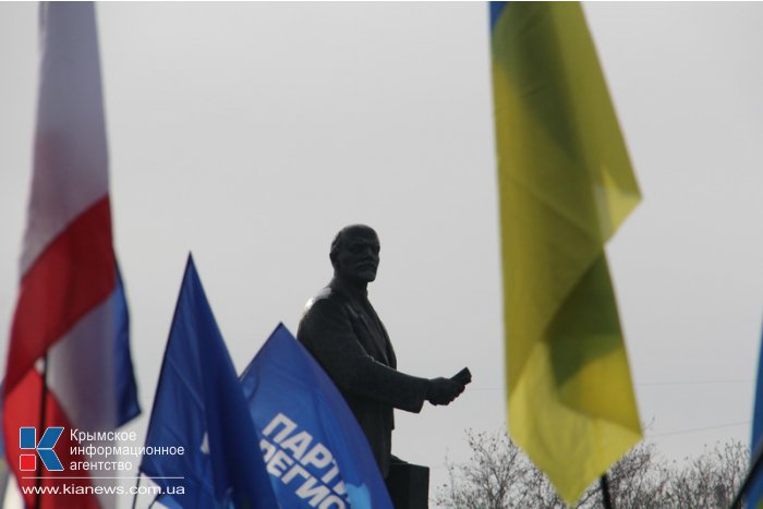 В Симферополе прошел митинг против государственного переворота