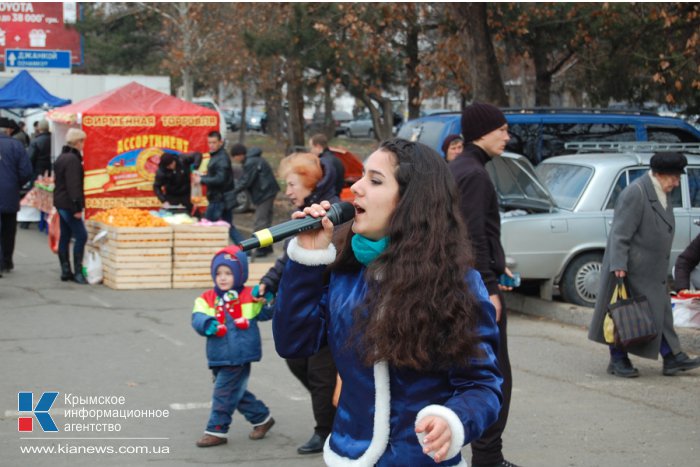 В Симферополе прошла предновогодняя ярмарка