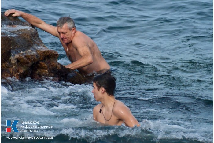 В Севастополе отметили Крещение