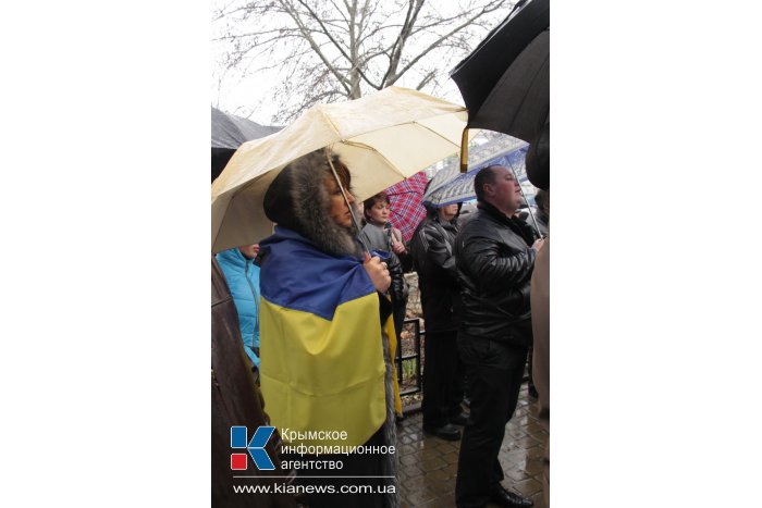 Крымские татары провели митинг в Симферополе 