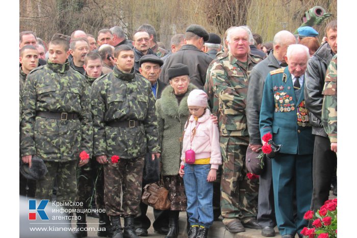 В Симферополе почтили память погибших афганцев