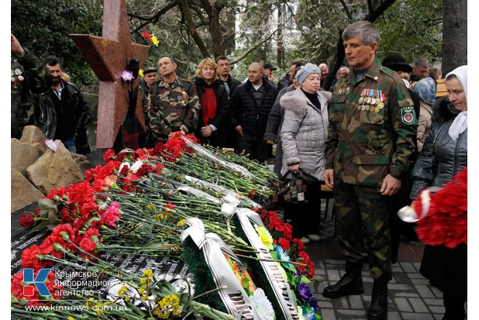 В Ялте чествовали ветеранов Афганской войны 