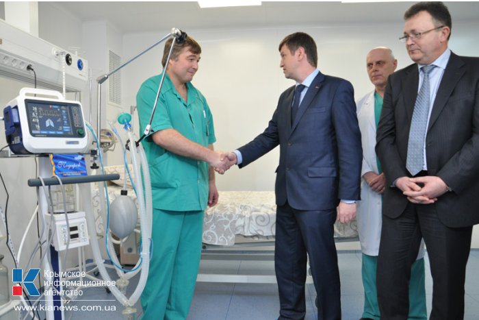 Перинатальный центр Крыма получил наркозно-дыхательный аппарат