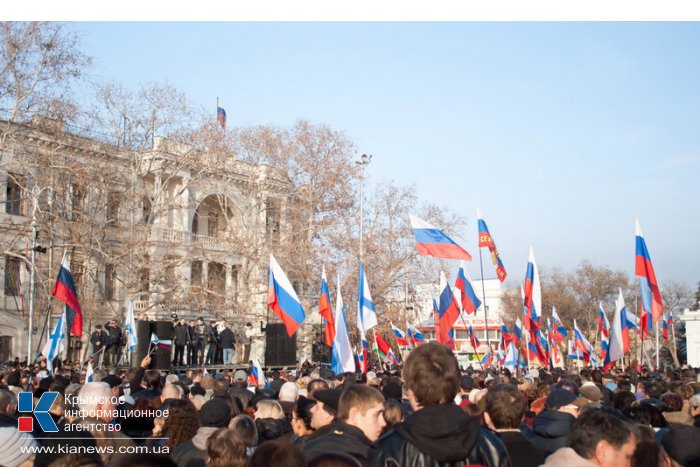 В Севастополе прошел митинг народной воли