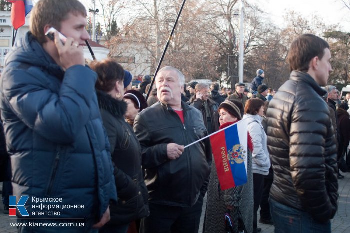 В Севастополе прошел митинг народной воли