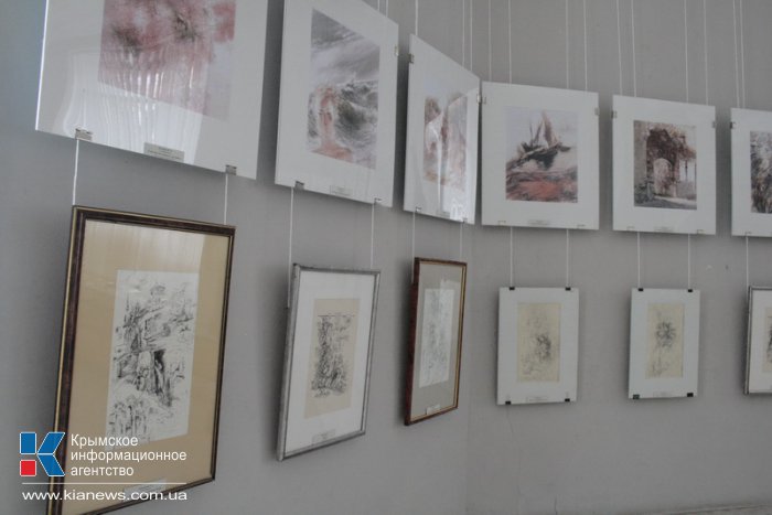 В Доме художника проходит выставка работ крымских иллюстраторов