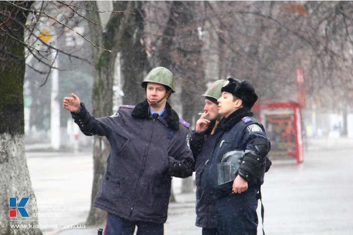 В Симферополе перекрыли центральные улицы