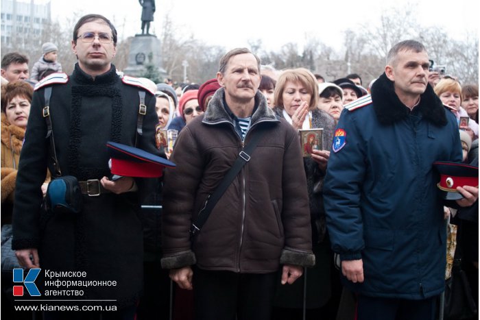 В Севастополе отслужили молебен за мир в стране