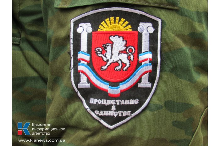 В Симферополе приняло присягу первое подразделение Вооруженных сил Крыма