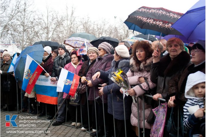 В Севастополе состоялся праздничный митинг