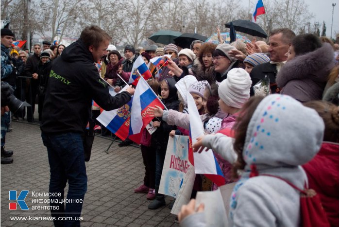 В Севастополе состоялся праздничный митинг