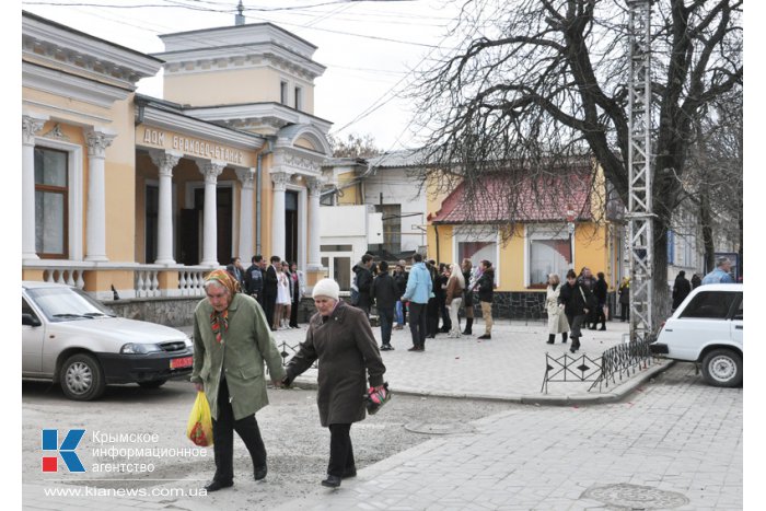 Симферополь готовится к референдуму