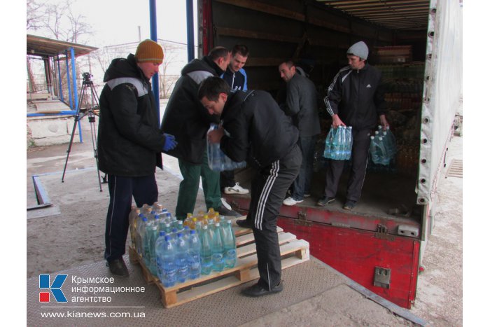 В Симферополь доставили гуманитарную помощь из Северной Осетии