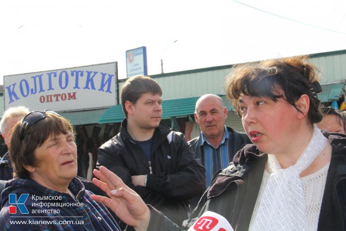 Предприниматели подземных переходов Симферополя митинговали против смены руководства