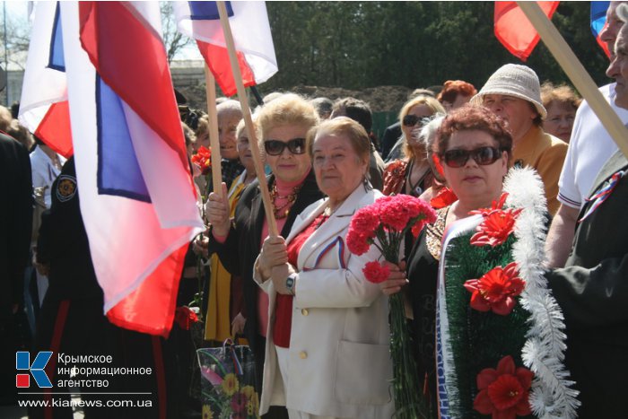 В Симферополе отметили годовщину подписания манифеста о присоединении Крыма к России