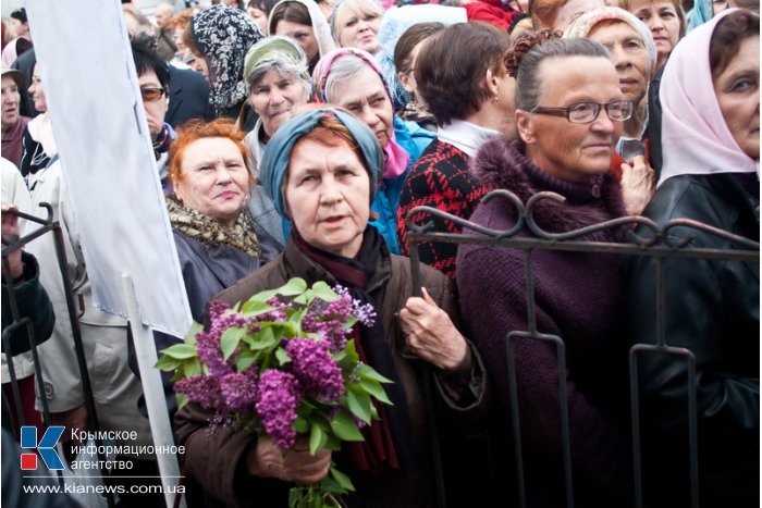 В Севастополе освятили «Царь-Пасху» 