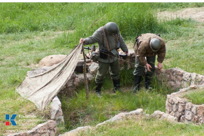 На Сапун-горе показали историческую реконструкцию 